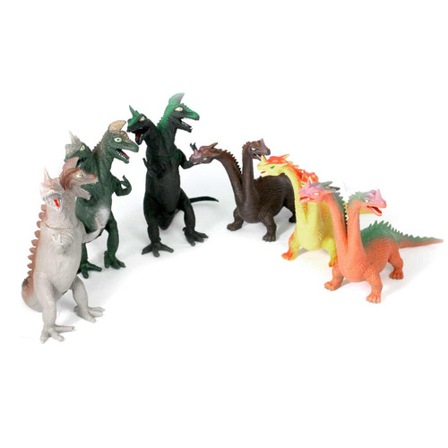 Small World Dragons and Monsters Toy Set for Imaginative Play - 6 Pieces - main view