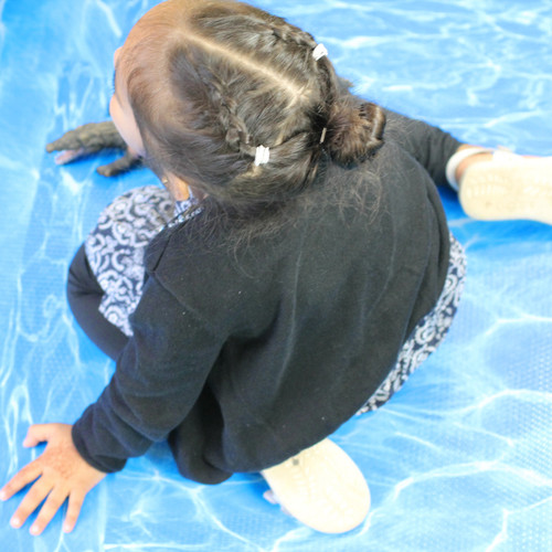 2 water effect large interlocking foam floor play mats for children & nurseries - main bundle view