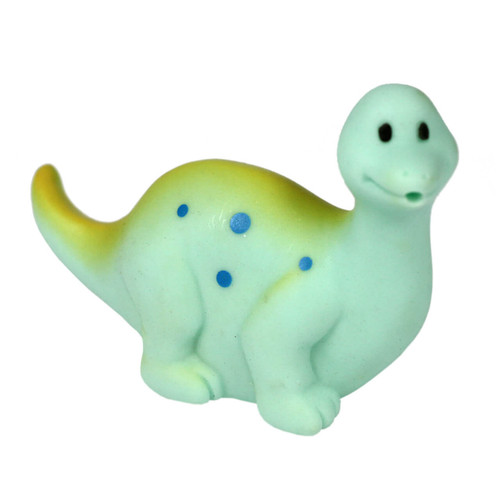 blue dinosaur bath toy squirter