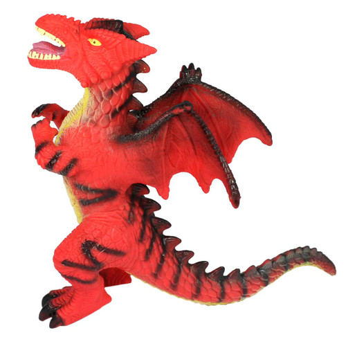 Jumbo red dragon toy