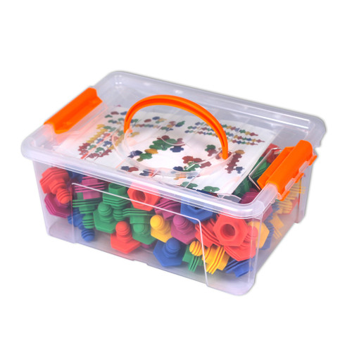 120PC Soft Ridge Shaped Construction Set for Creative and Educational Play