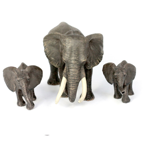 small world safari animal toy figures for children - elephants 3