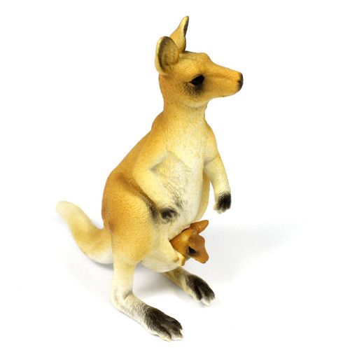 Small World Kangaroo Animal Figures - Realistic Australian Outback Play Set for children - Kangaroo 3