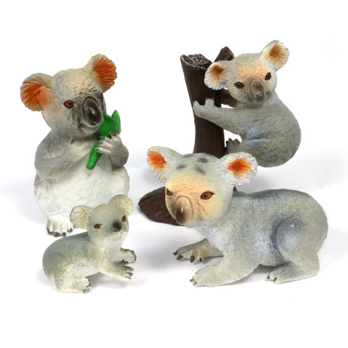 4pc small world koala animals for children and early years providers - main view