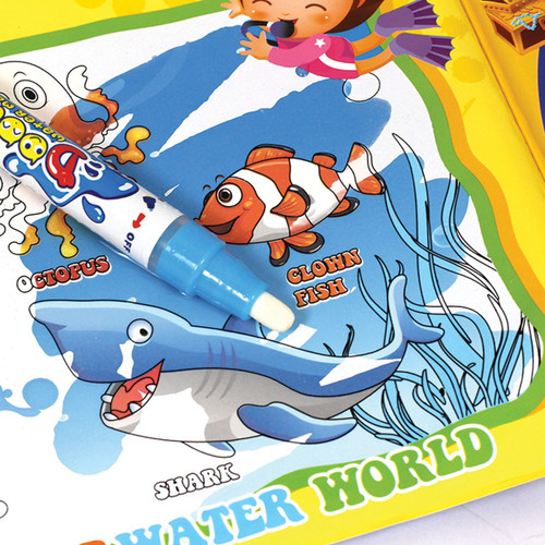 Magic Water Drawing Book Magic Water Reusable Doodle Board For Kids .