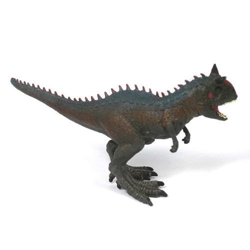 Carotaurus Dinosaur Toy Figure - Lifelike, Durable, and Educational Toy for Childrens Small World Play - side view