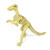 6-piece dinosaur skeleton bones set for children - single dinosaur view 1