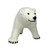 Small World Jumbo Arctic Animal Toys - polar bear from front