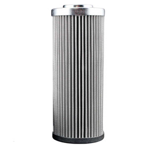 Pleated hydraulic filter with metal end caps and top inlet. Replaces Hydac 0240D005BN3HC filter.