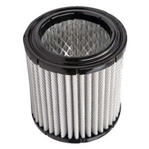Quincy 110377E100 air filter. Pleated air filter with black end caps.