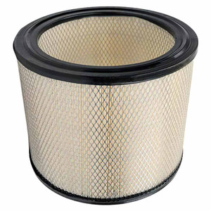 SOLBERG 32-22 air filter equivalent. Aftermarket air filter includes pleats, wire mesh and black end caps.