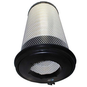 SULLAIR 02250168-053 Air Filter equivalent. Pleated, wire mesh, bland end caps.
