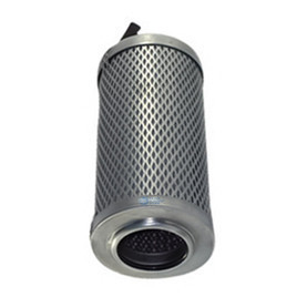 Sullair 88290015-567 air oil separator filter. Metal separator with tab on top.