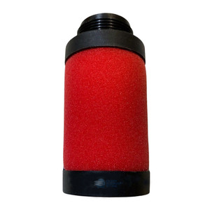 GARDNER DENVER 7000904 Filter Replacement. Red coalescing filter element with top inlet.