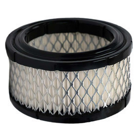 John Deere AM30800 air filter replacement. Air intake filter with pleats interior wire mesh.