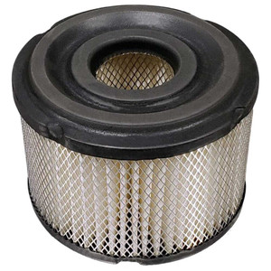 CECCATO 2200640814 air filter. Pleated air filter with large black end caps for Quincy compressor.