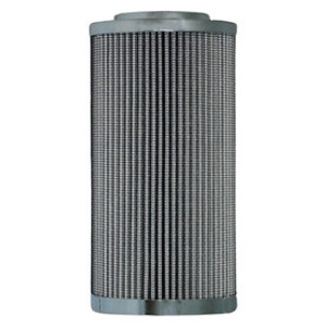 Hydac 0160DN010BN4HC filter equivalent. Pleated hydraulic filter with metal end caps.