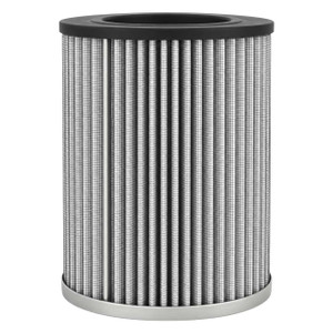 SOLBERG 235Q/2 Air Filter Replacement. Pleated air filter with top black endcap and bottom metal endcap.