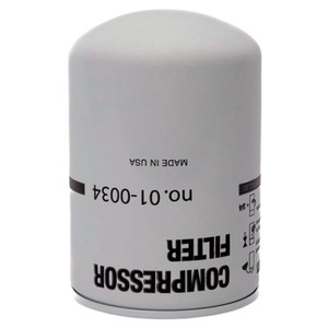 01-0034 Compressor Oil Filter Replacement