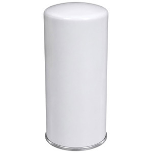 Atlas Copco 1625-8909-22 oil filter replacement. White filter with threads on the bottom.