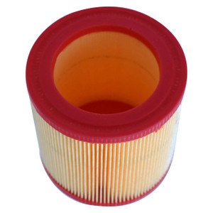 Rotair 162-762-S air filter replacement. Pleated air filter with red endcaps.