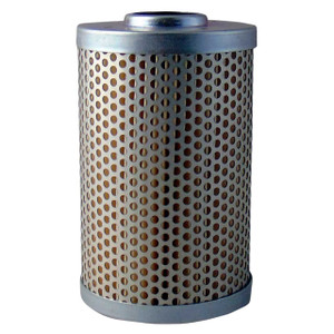 Schroeder A10 hydraulic filter replacement. Pleated with perforated metal casing and top inlet.