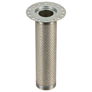 CompAir 98508-8002 air/oil separator replacement. Tall separator with perforated metal body and 14" flange.