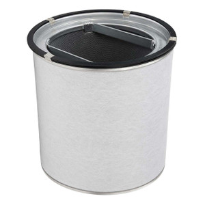 Bottom view of Kaeser 6.2132.0 air/oil separator filter.