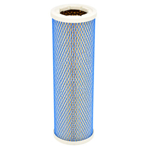Pioneer A7-00020-40005 coalescing filter replacement. Pleated coalescer filter with blue outer mesh and open end caps.