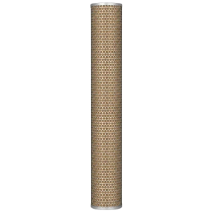 BALSTON 200-75-SR filter replacement. Outer metal circular perforations with metal end caps and tight brown filter media. Rated for steam.