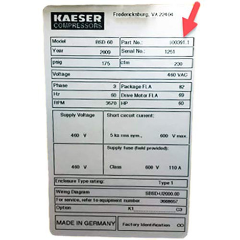 Using Air Compressor Model Numbers to Find Filters and Oil