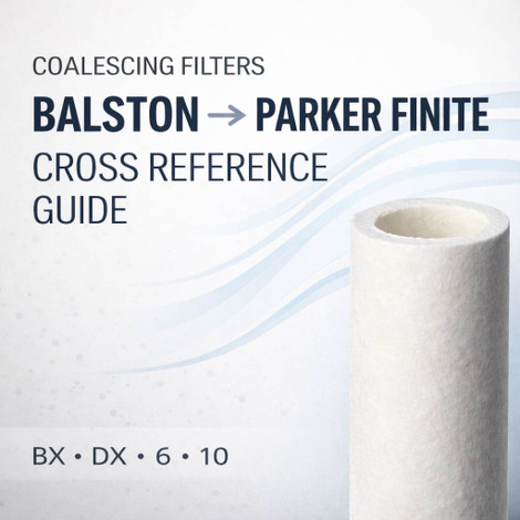 Balston to Parker Finite Filter Cross Reference Guide