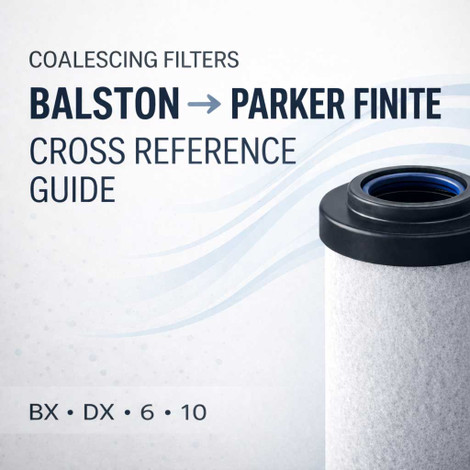 Balston to Parker Finite Filter Cross Reference Guide
