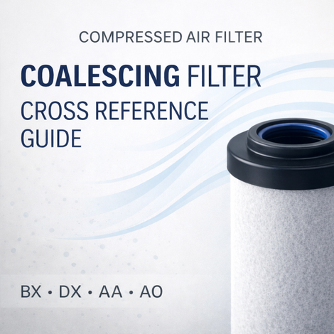 Coalescing Filter Cross Reference | Equivalent Filter Grades by Brand