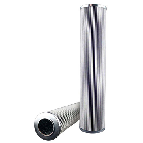 Pall HC8900FKS16H hydraulic filter replacement. The image shows the filter standing upright and an alternate view of the top-open inlet.