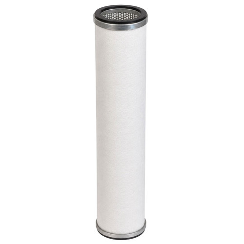 PNEUMATECH C-280-35/G10/HT coalescing filter replacement. White filter media, metal end caps, gaskets, and high-temperature rating.