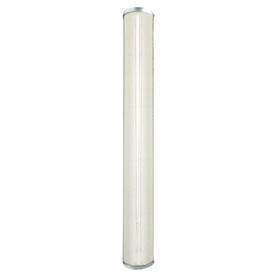 PALL PCC-700AF coalescing filter equivalent. White filter media with metal end caps.