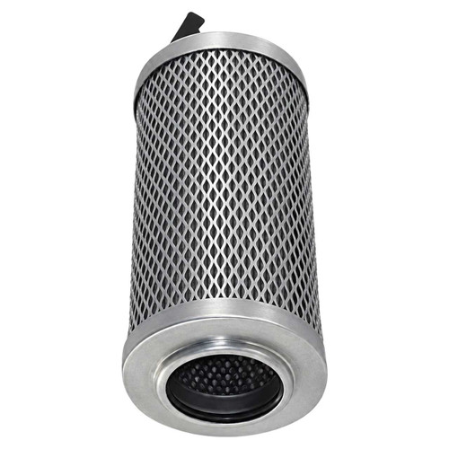 Sullair 88290015-567 air oil separator filter. Metal separator with tab on top.