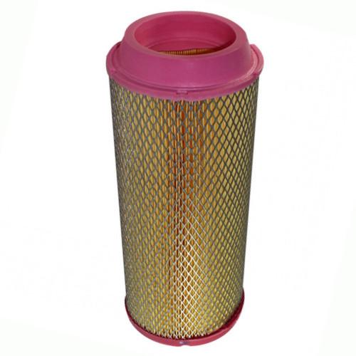 Alternative to the EATON COMPRESSORâ„¢ FILTER026 Air Filter. Pink endcaps with wire mesh covered pleated filter media. 