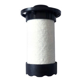 Ingersoll Rand 24241846 filter coalescer. White filter media with black top outer ring.