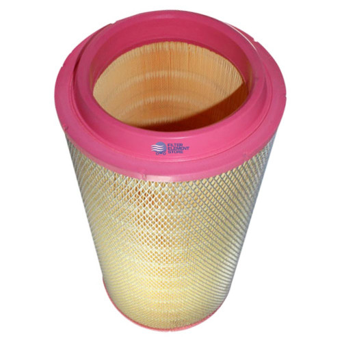 MANN C30810/3 air filter. Pleated air filter with pink end caps.