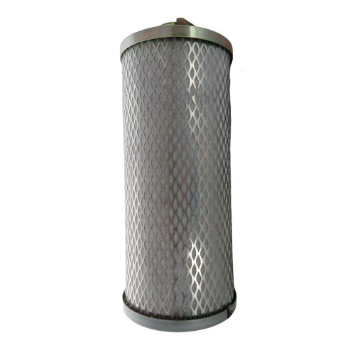 QUINCY 1627456105 air oil separator equivalent. Metal body with tabs on top. Includes gaskets and O-Ring.