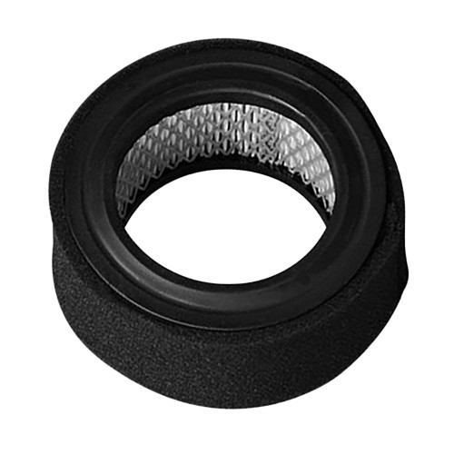 19-2993 air filter for compressors and blowers with black pre-wrap filter media.