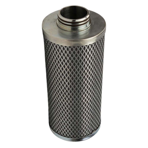 United Air Filter S138D0380 Air Oil Separator Equivalent. Metal perforated body with top inlet.