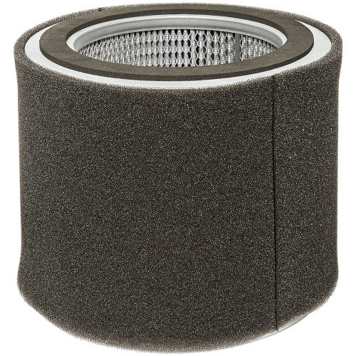 Pleated air filter with filter pre-wrap and gasket. Replaces Rotron Blower 515515 air filter.