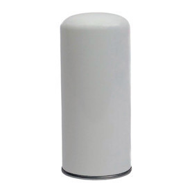 1625-7526-00 Atlas Copco oil filter equivalent. Spin-on oil filter. White in color.