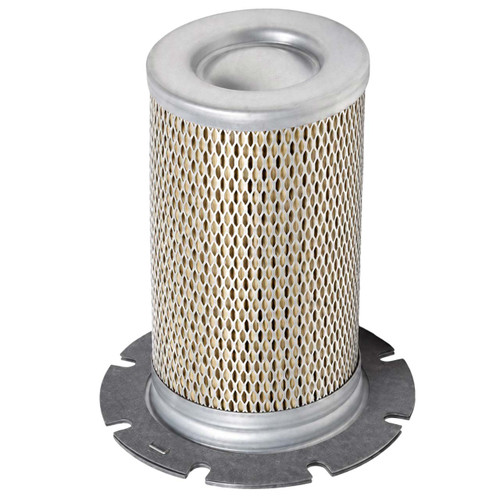 MECHANEQUIP 19235200 Air-Oil Separator Replacement. Top metal end cap and bottom flange with cutouts.