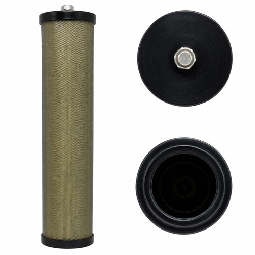 Hankison HPRMK8 air dryer filter kit replacement. Includes one coalescing filter with metal mesh and top metal acorn nut. Also (7) O-rings, (1) spring, (1) cable boot, (1) steel metal hose.
