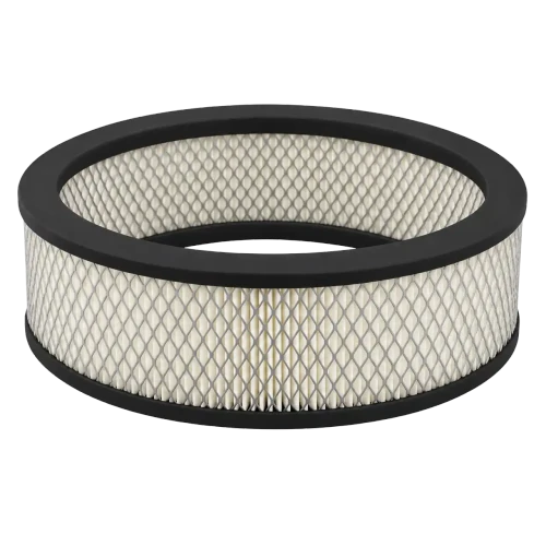 KA30-016 air filter replacement with pleated filter media, double open ends, and black end caps.