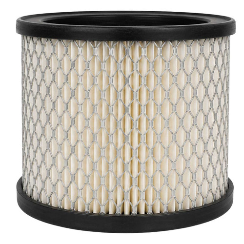 Sullair 02250111-804 air filter replacement. Pleated air filter with wire mesh and black end caps.
